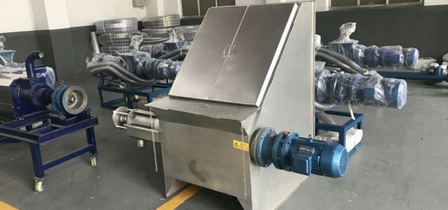規(guī)模化養(yǎng)殖場禽畜糞便渣液分離機 耐磨合金設計
