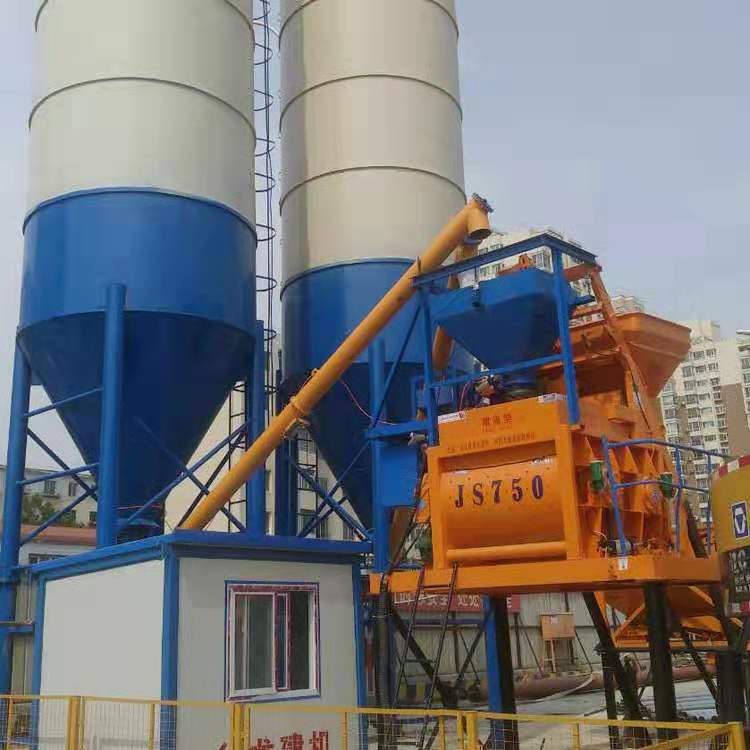 小型簡(jiǎn)易混凝土攪拌站 hzs25可移動(dòng)式攪拌機(jī) 在線咨詢