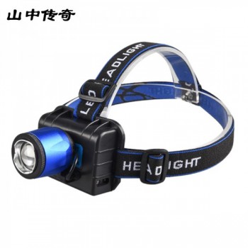 LED戶外充電強光頭燈T6旋轉(zhuǎn)變焦感應(yīng)釣魚頭燈海量現(xiàn)貨