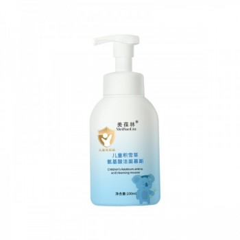 兒童積雪草氨基酸潔面慕斯貼牌